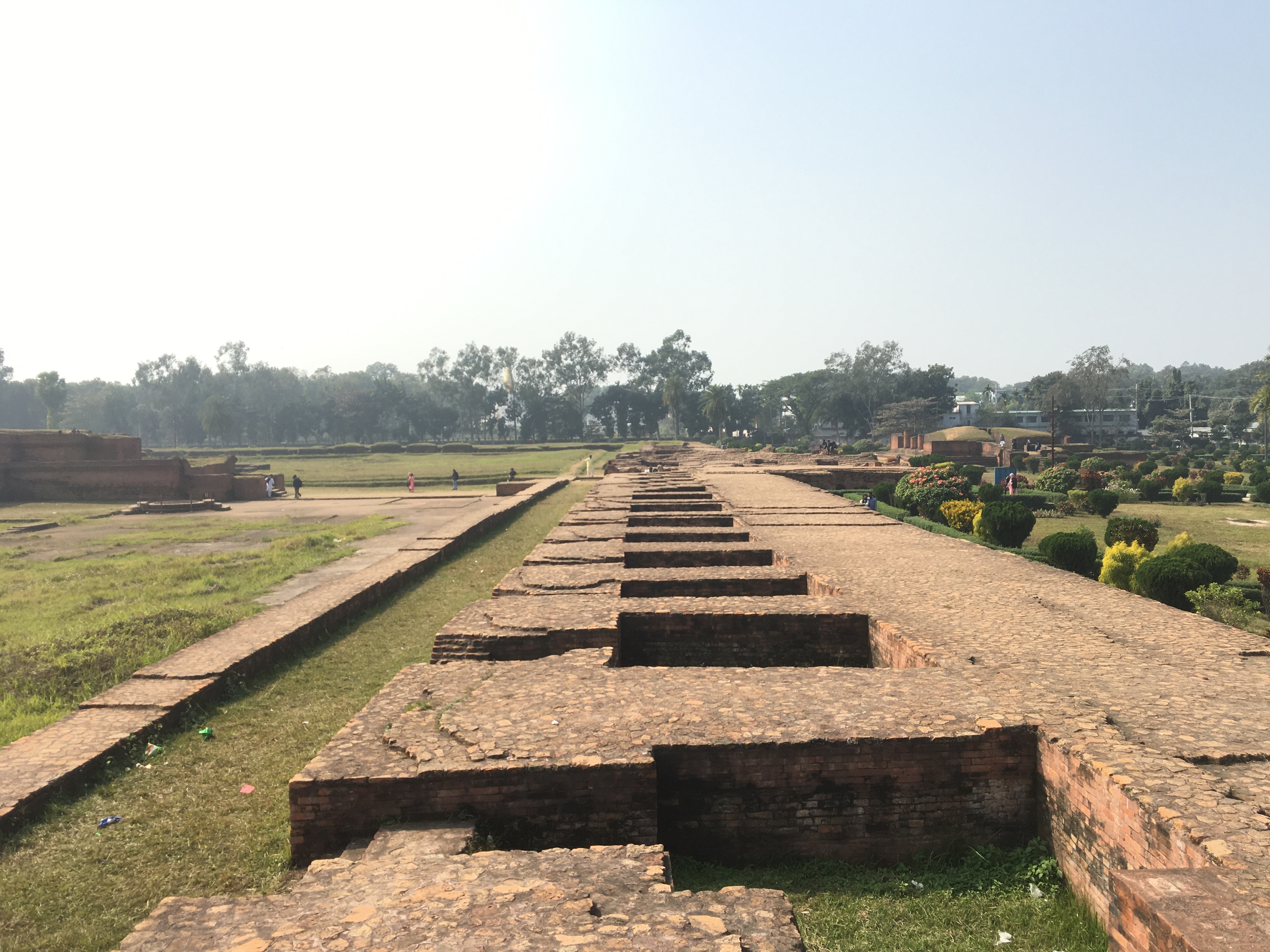 Aerial geometry of Shalban Vihara — the quadrangular plan